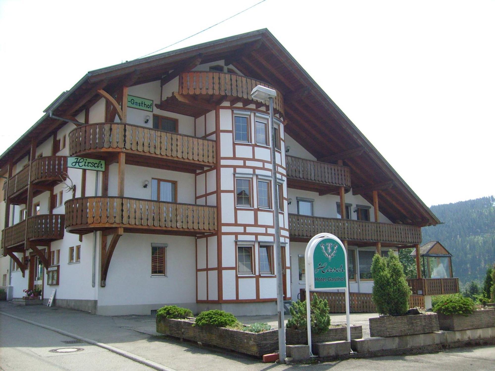 Hotel Schwarzwald-Gasthof Hirsch Bad Wildbad Exterior foto